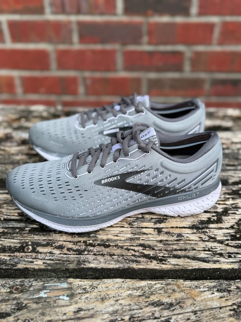 Brooks Ghost 13 Women’s Size 9 Gray Lace Up Running Shoes X1 ***See Note - Picture 13 of 15
